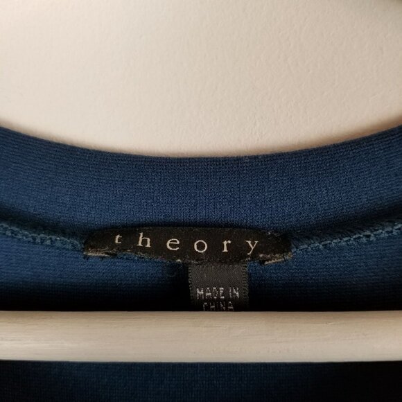 THEORY‎ Dress Size 4 Knee length Sheath Belted - Picture 3 of 11